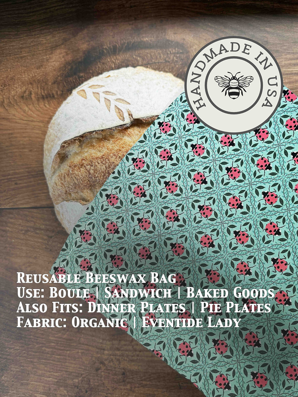 Bread Bag | Beeswaxed-Multiple Patterns