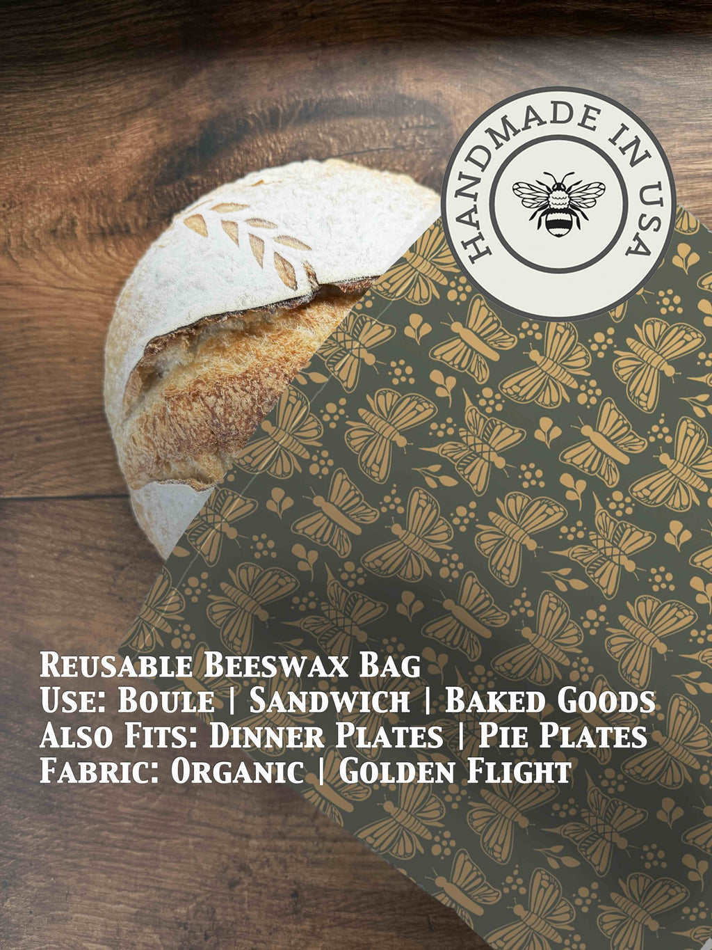 Bread Bag | Beeswaxed-Multiple Patterns