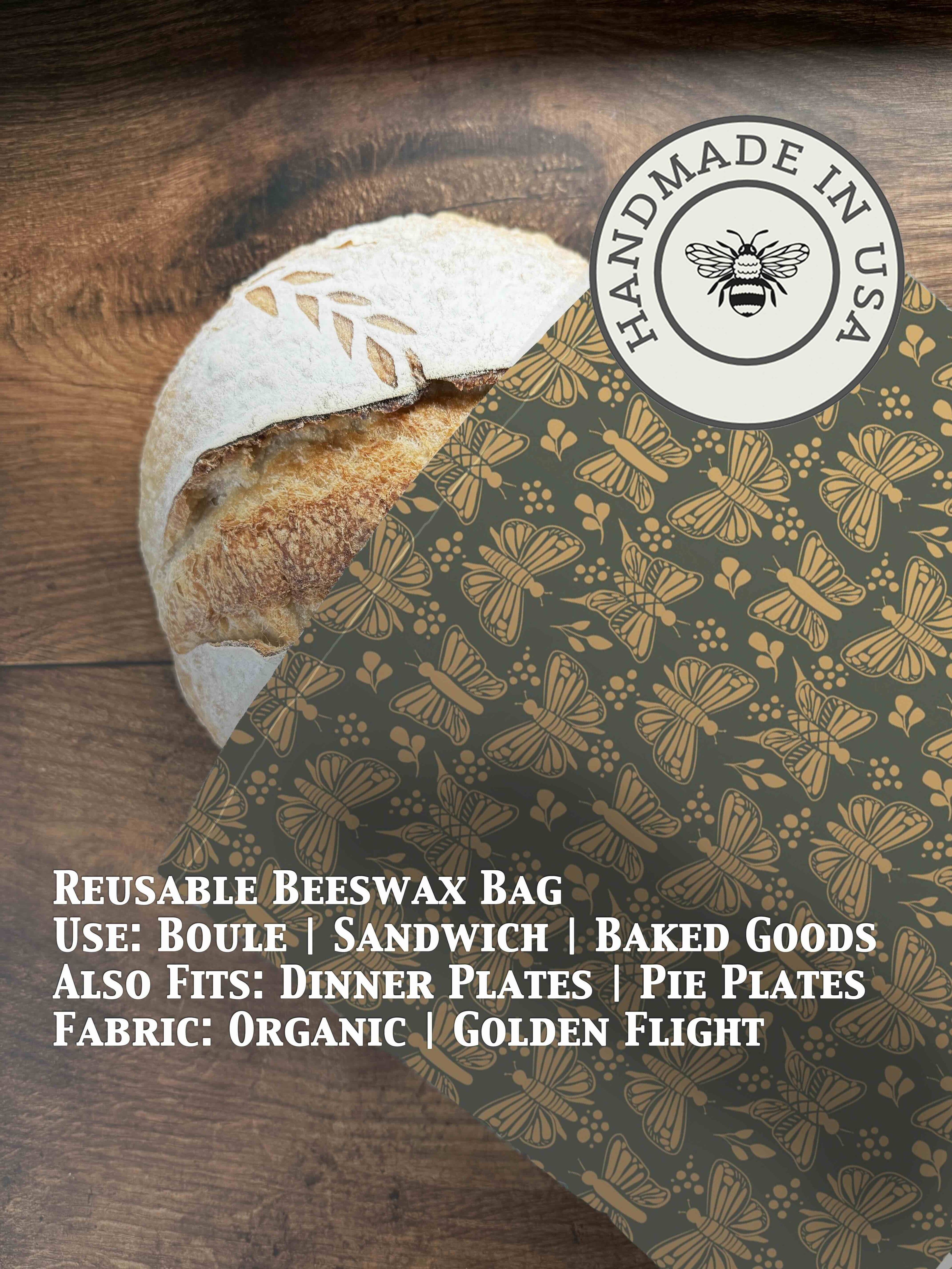 Bread Bag | Beeswaxed-Multiple Patterns