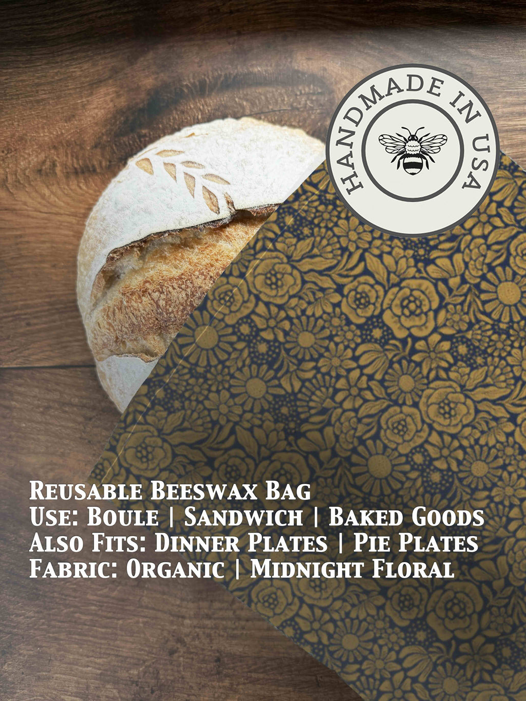 Bread Bag | Beeswaxed-Multiple Patterns