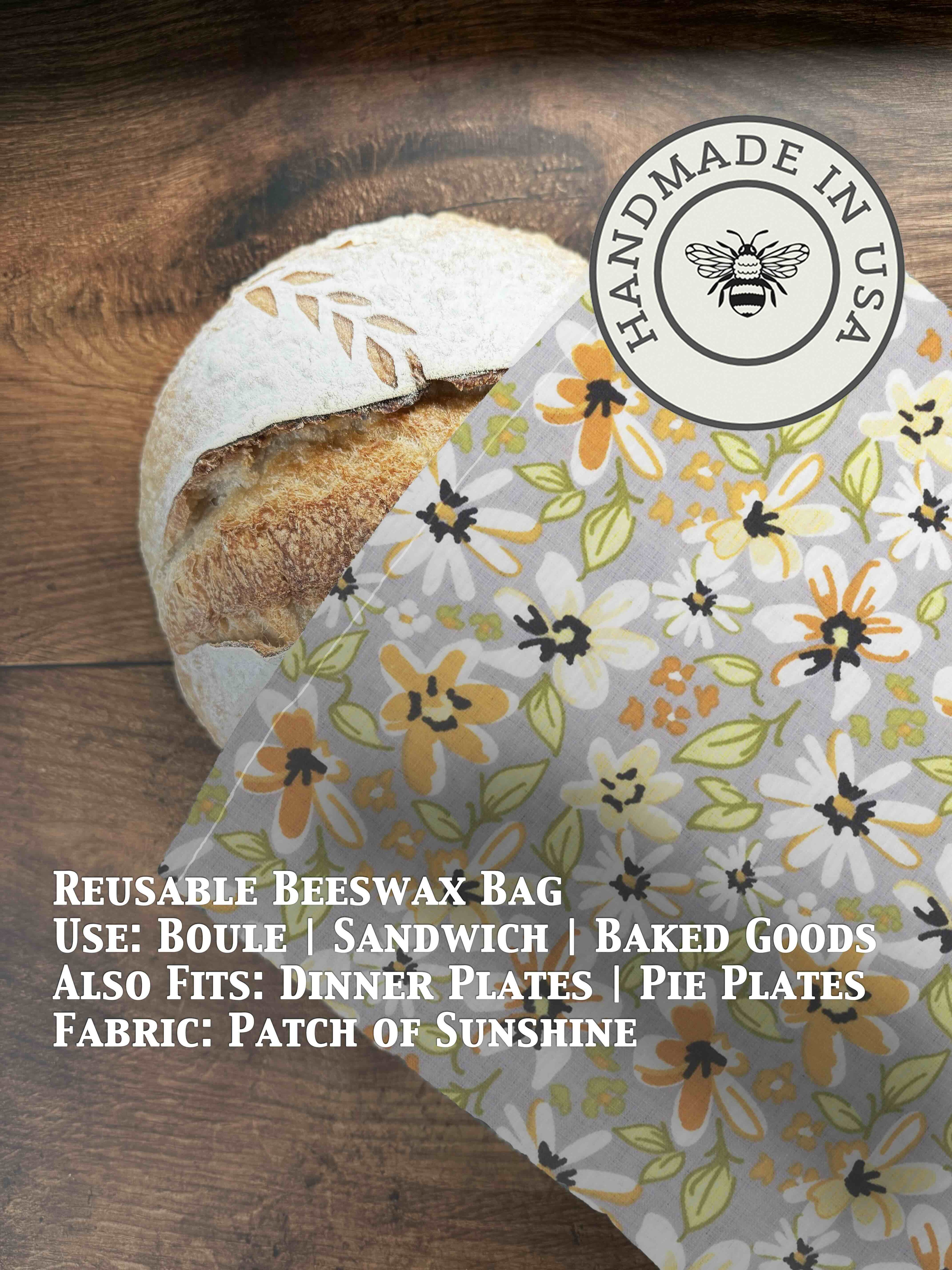 Bread Bag | Beeswaxed-Multiple Patterns