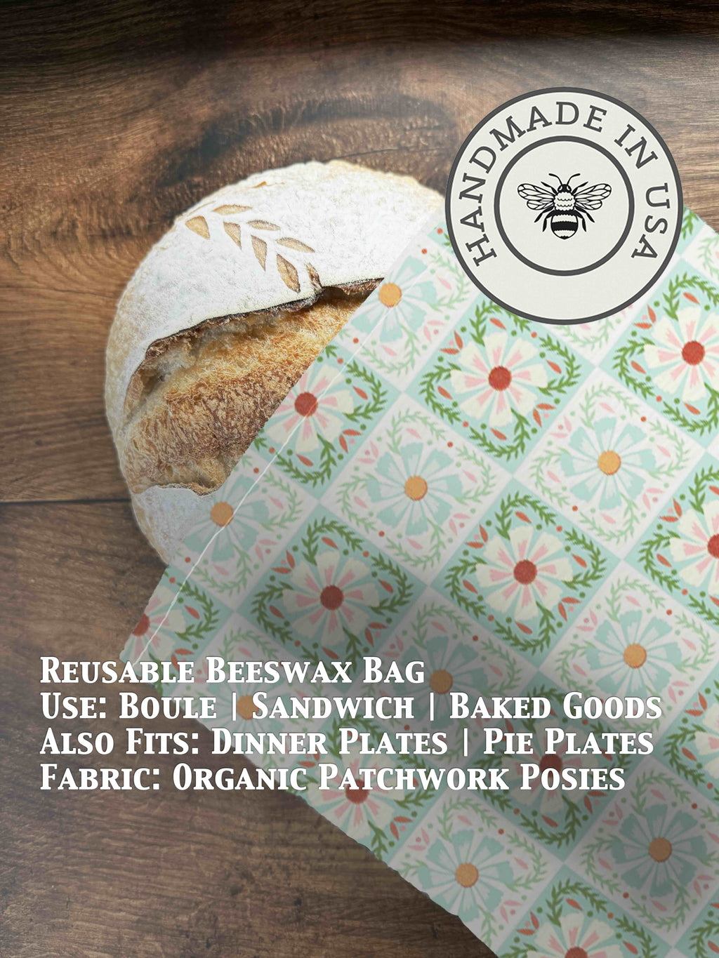 Bread Bag | Beeswaxed-Multiple Patterns