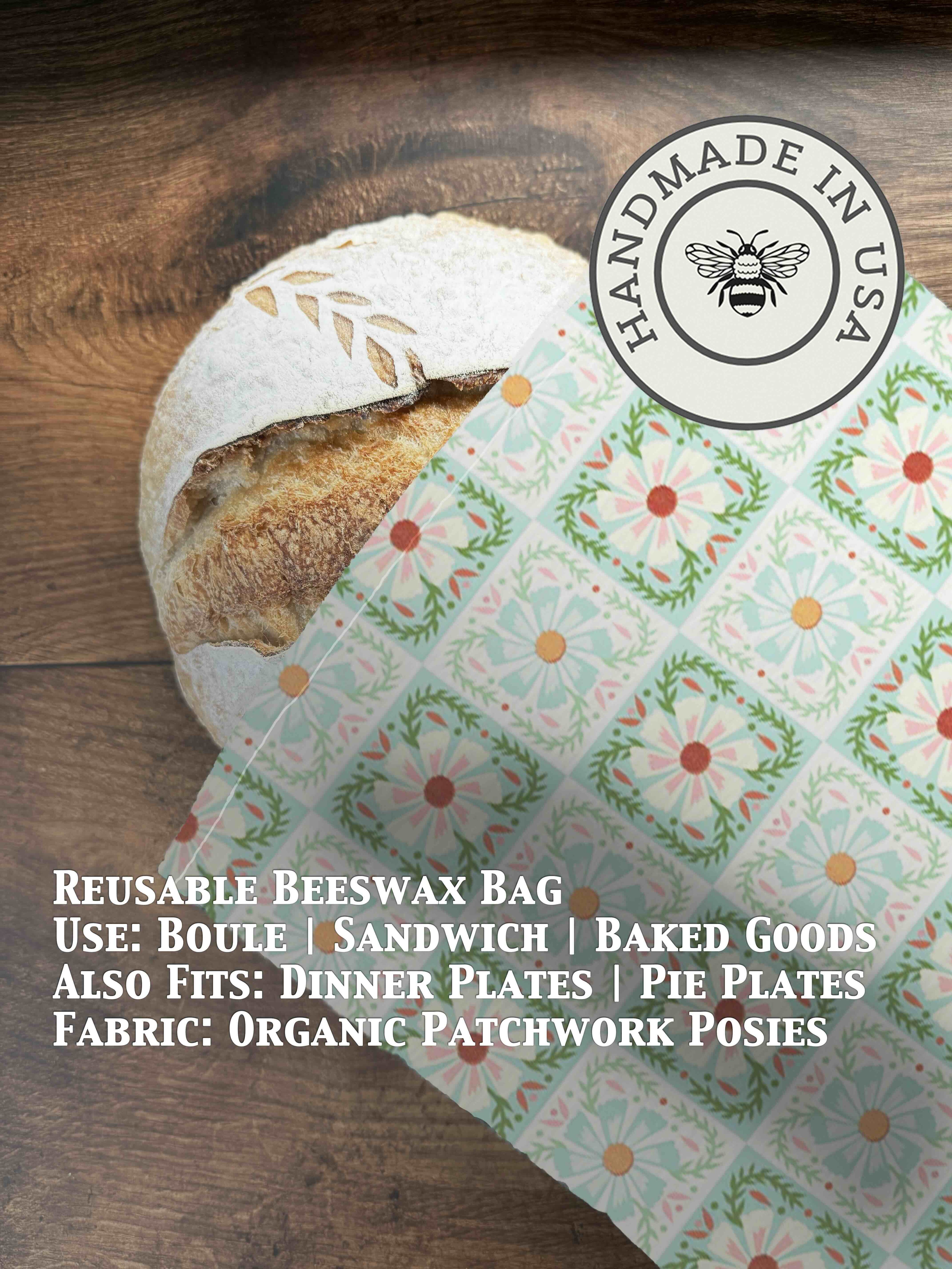 Bread Bag | Beeswaxed-Multiple Patterns