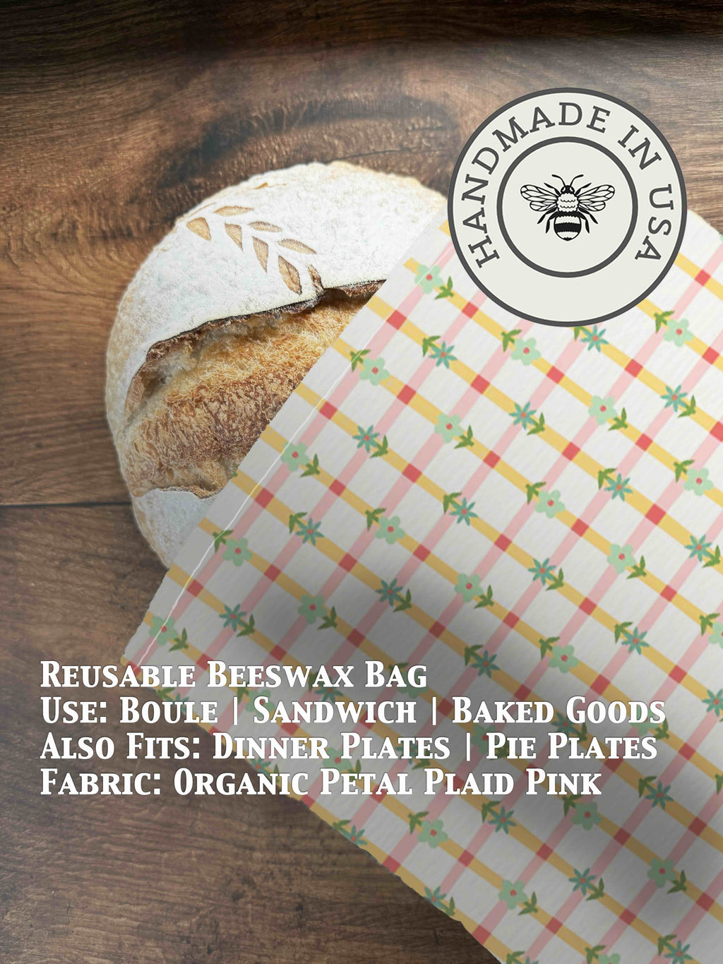 Bread Bag | Beeswaxed-Multiple Patterns