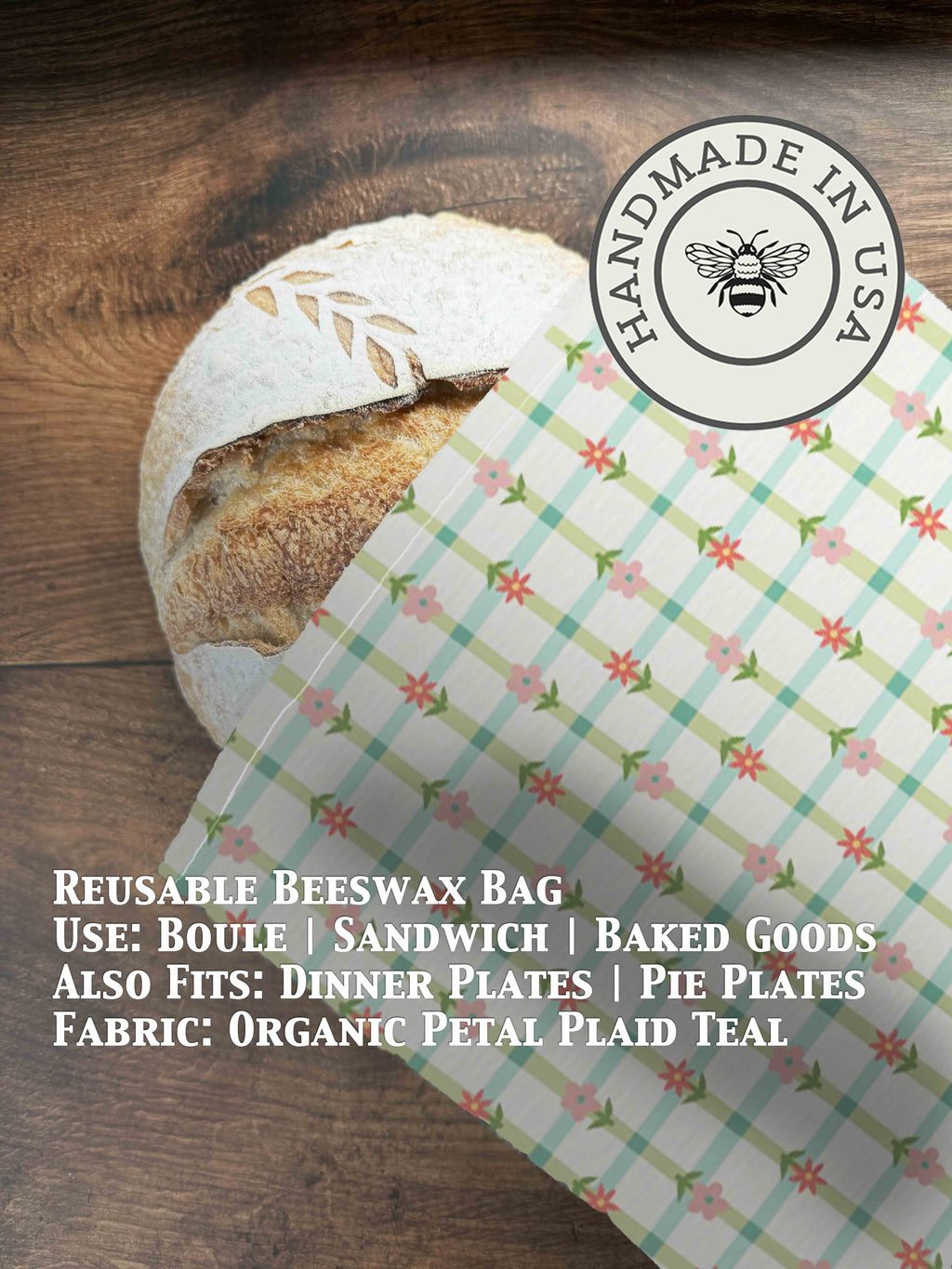 Bread Bag | Beeswaxed-Multiple Patterns