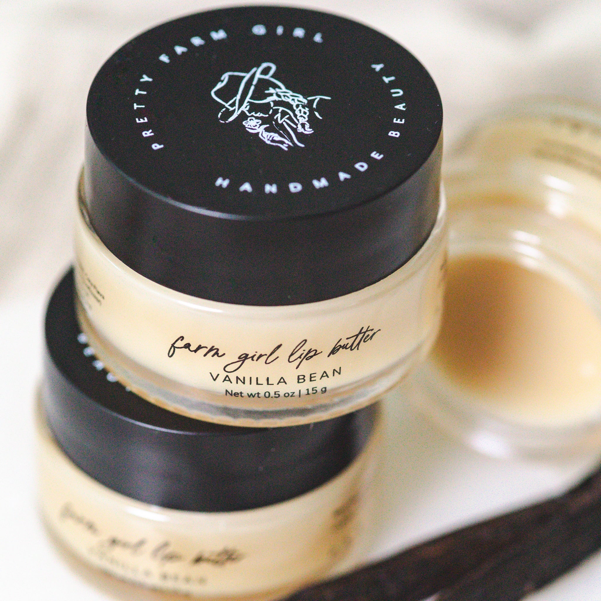 Vanilla Bean Tallow Lip Butter - Natural Lip Balm