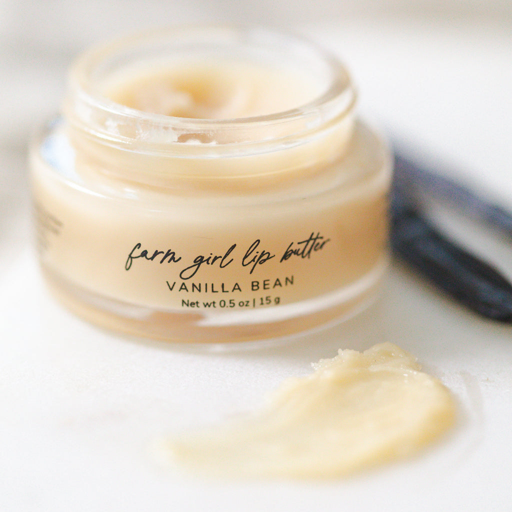 Vanilla Bean Tallow Lip Butter - Natural Lip Balm