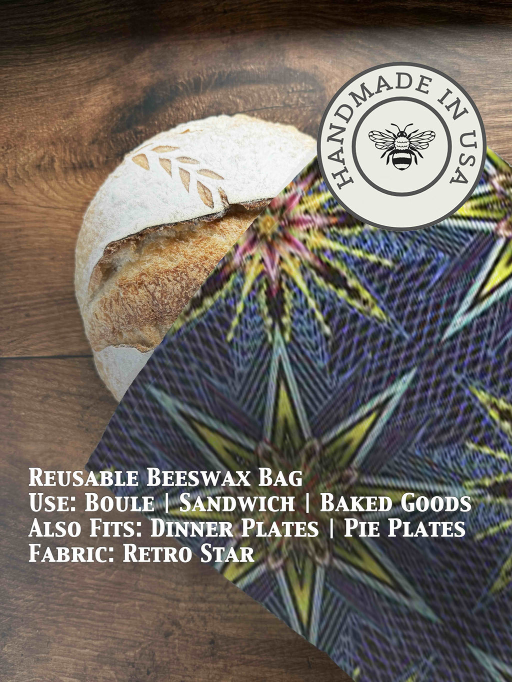 Bread Bag | Beeswaxed-Multiple Patterns