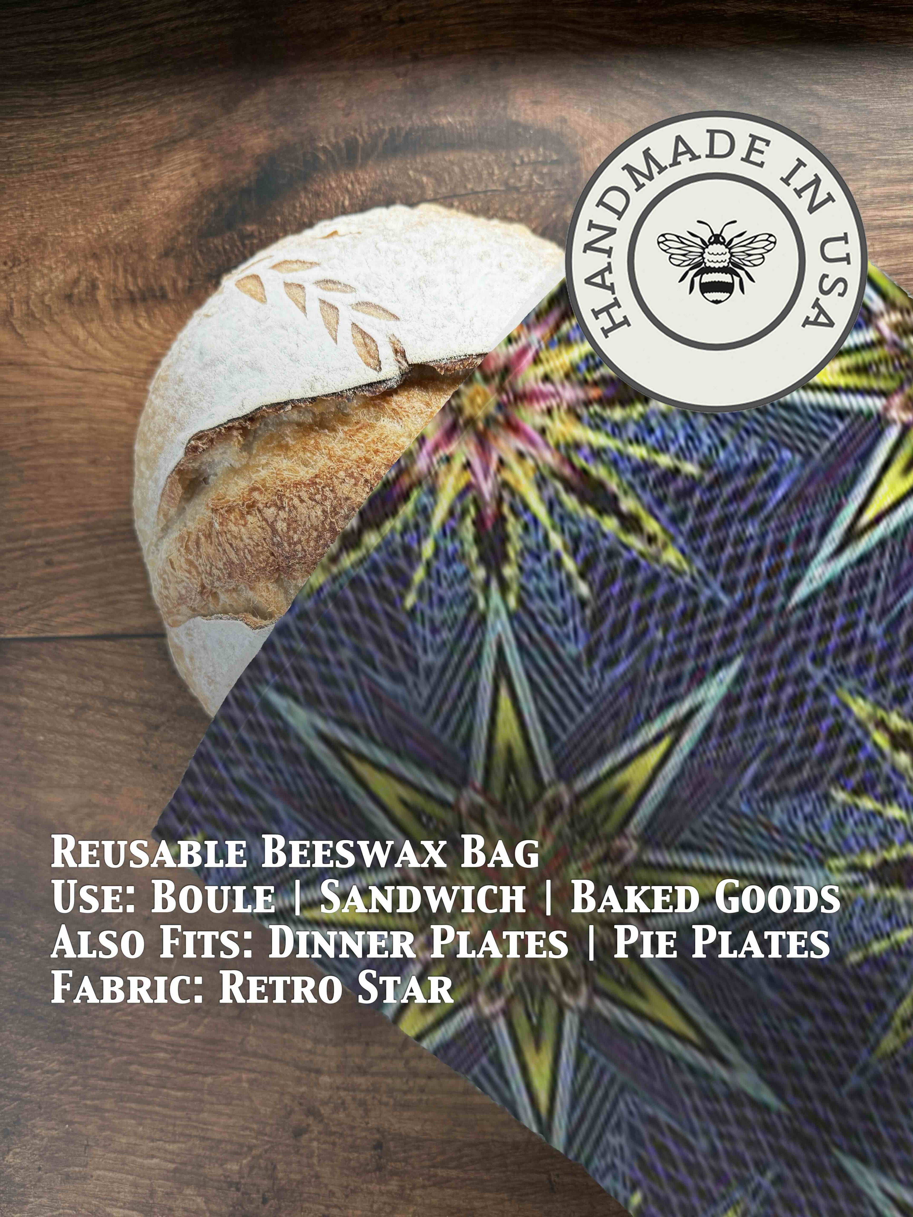 Bread Bag | Beeswaxed-Multiple Patterns