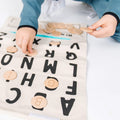 Handmade ABC Play Mat - Portable Alphabet Learning Toy