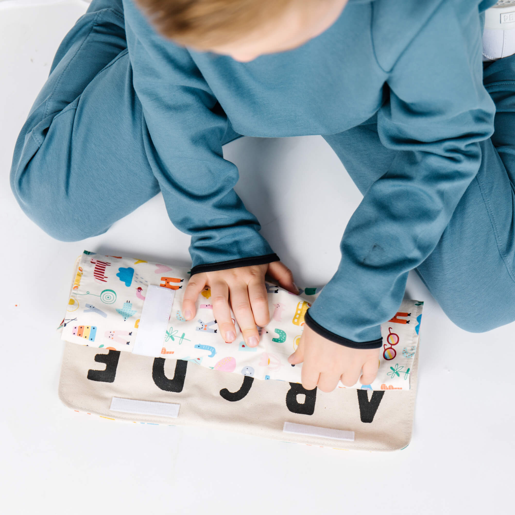 Handmade ABC Play Mat - Portable Alphabet Learning Toy