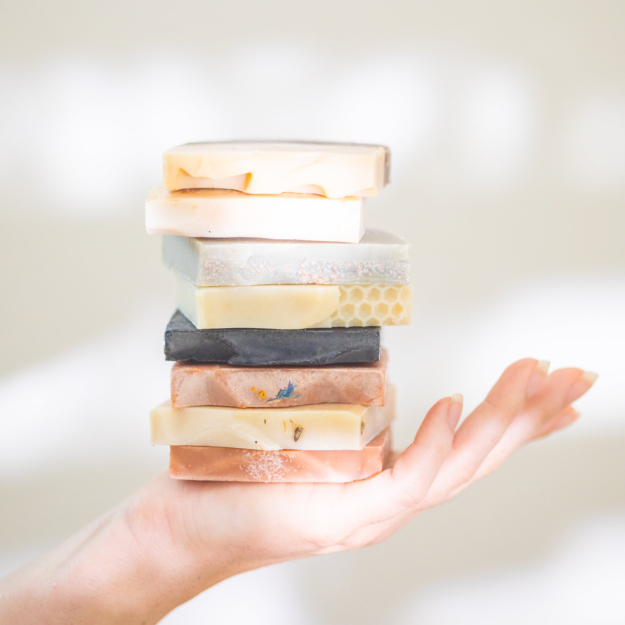 Artisan Goat Milk & Tallow Soap Sampler - 8 Bar Gift Set