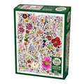 Spring Flower Press 1000 Piece Jigsaw Puzzle - Cobble Hill