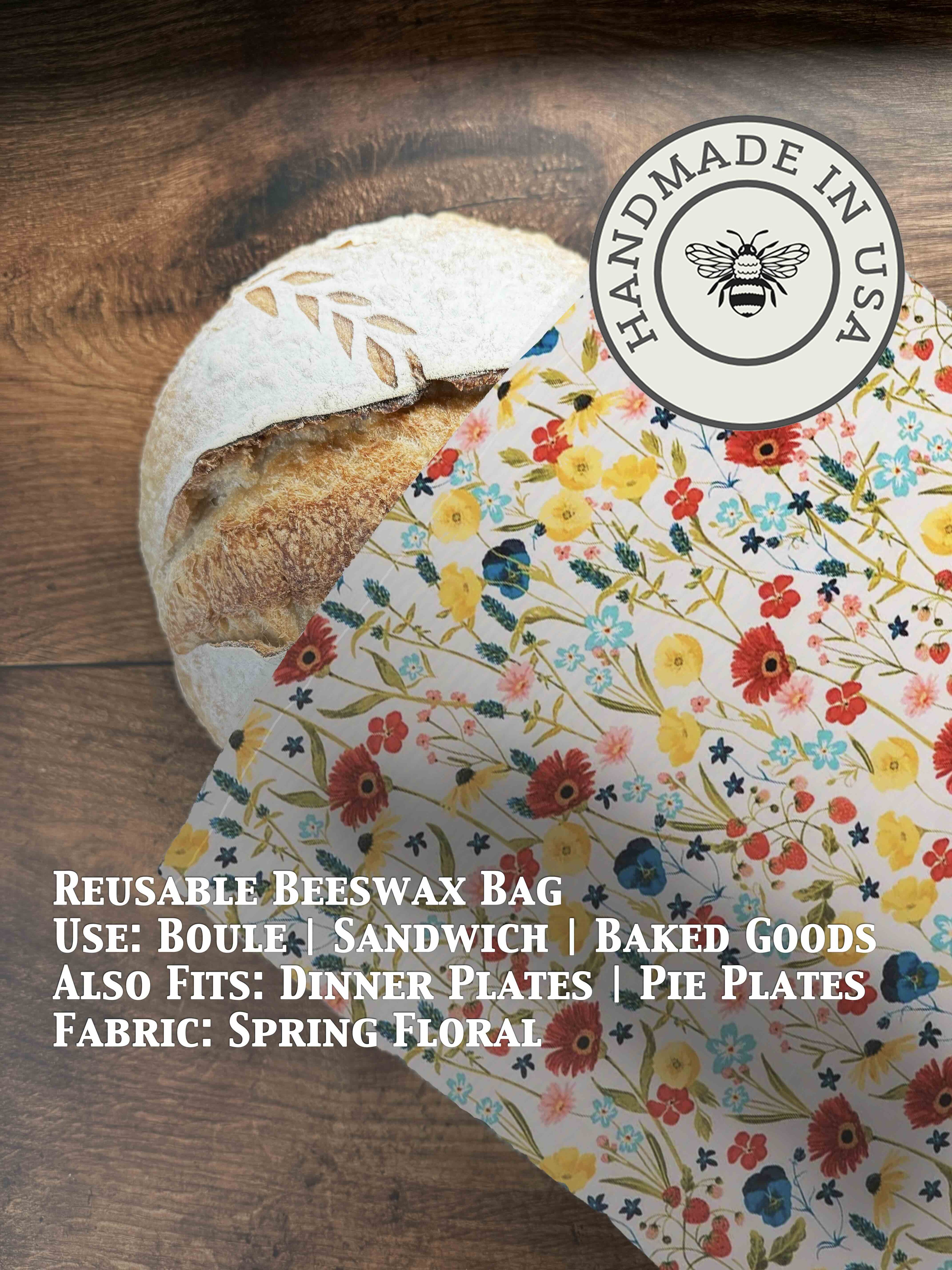 Bread Bag | Beeswaxed-Multiple Patterns