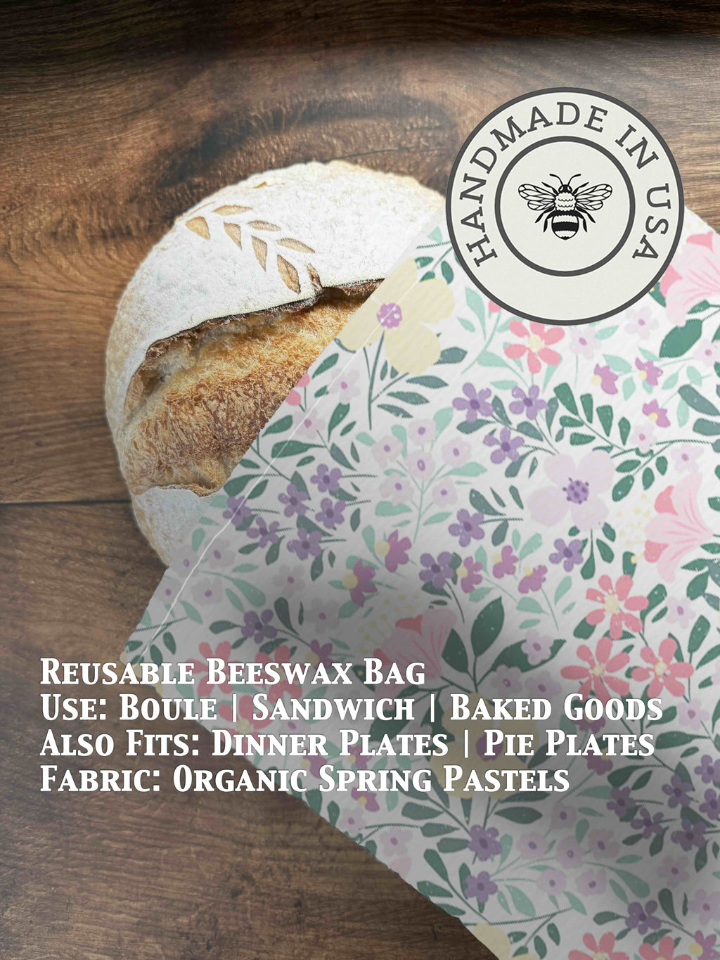 Bread Bag | Beeswaxed-Multiple Patterns