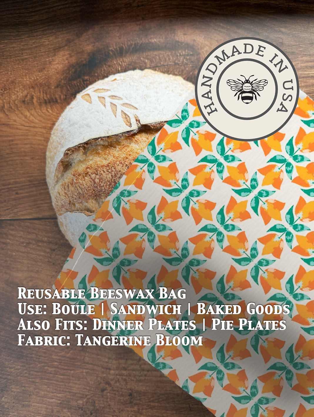 Bread Bag | Beeswaxed-Multiple Patterns