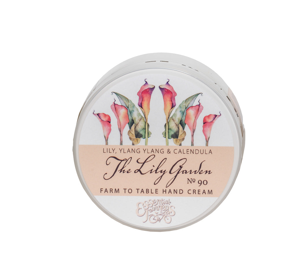 The Lily Garden Hand Cream - 8 oz Farm to Table with Ylang Ylang & Calendula
