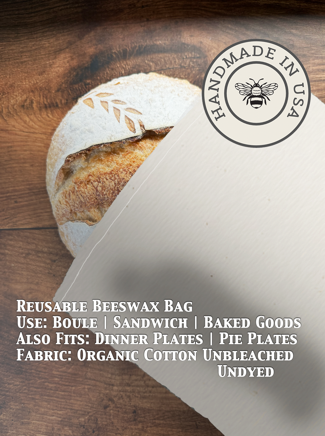Bread Bag | Beeswaxed-Multiple Patterns