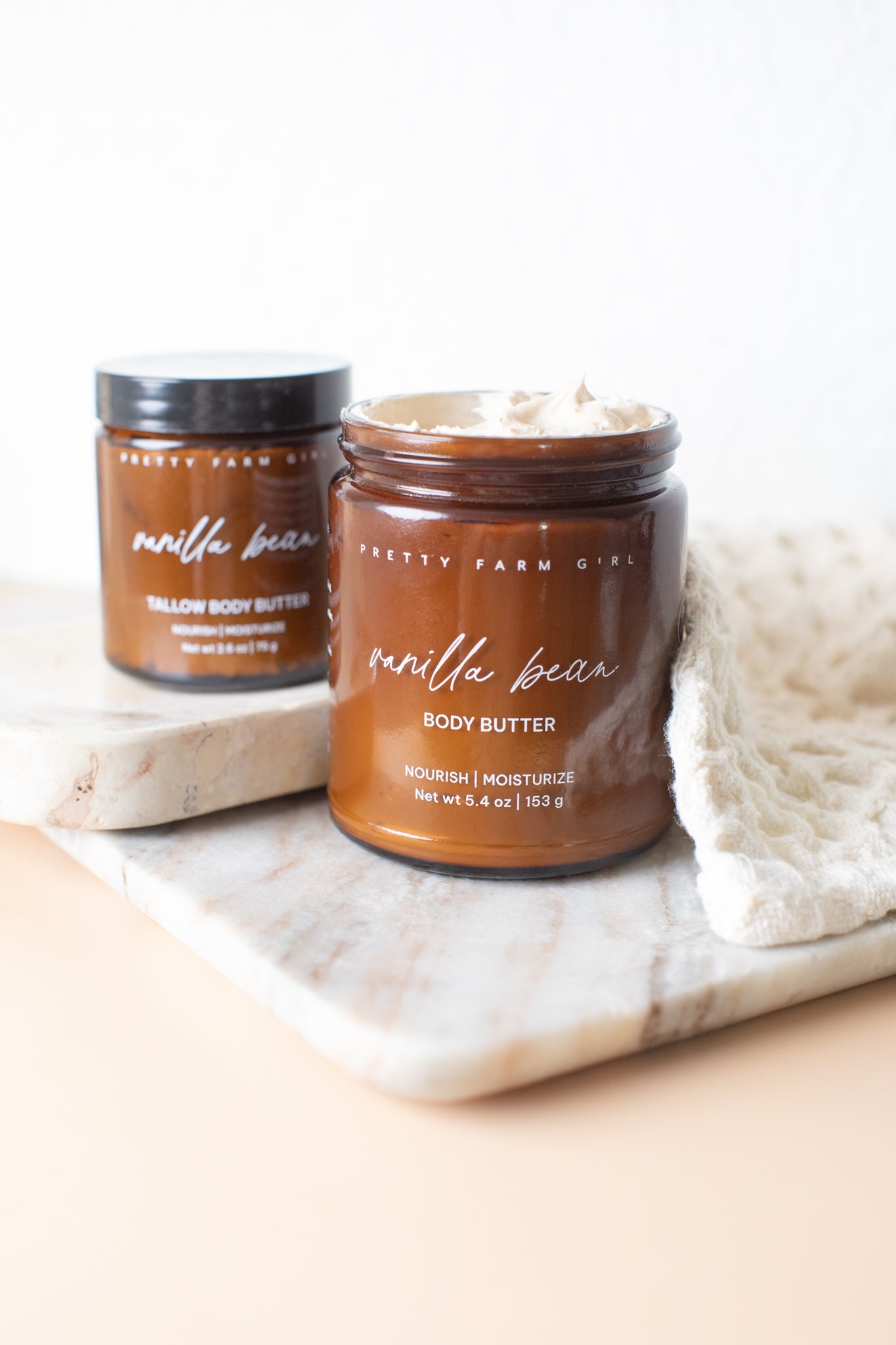 Vanilla Bean Tallow Whipped Body Butter - Grass-Fed