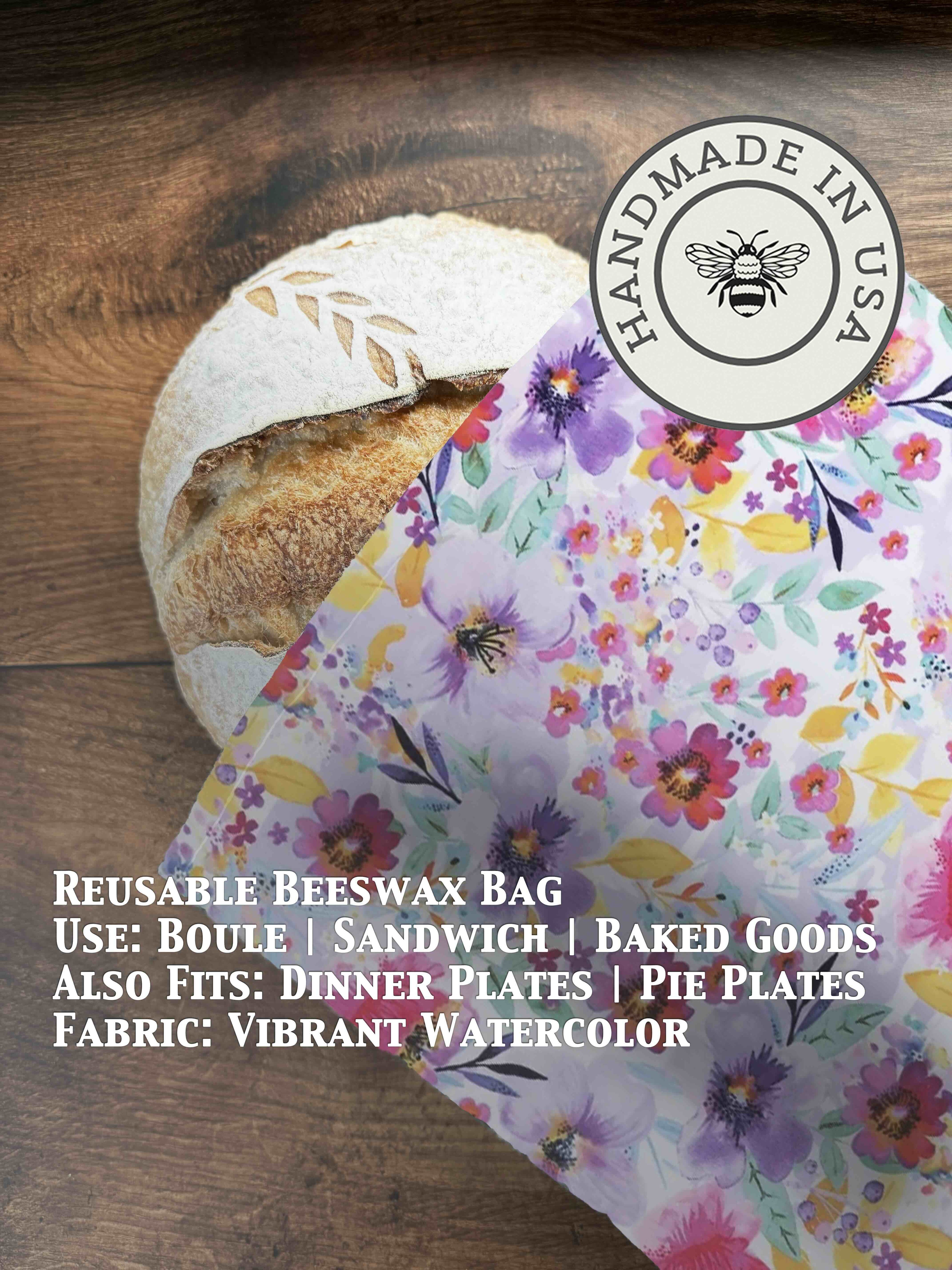 Bread Bag | Beeswaxed-Multiple Patterns