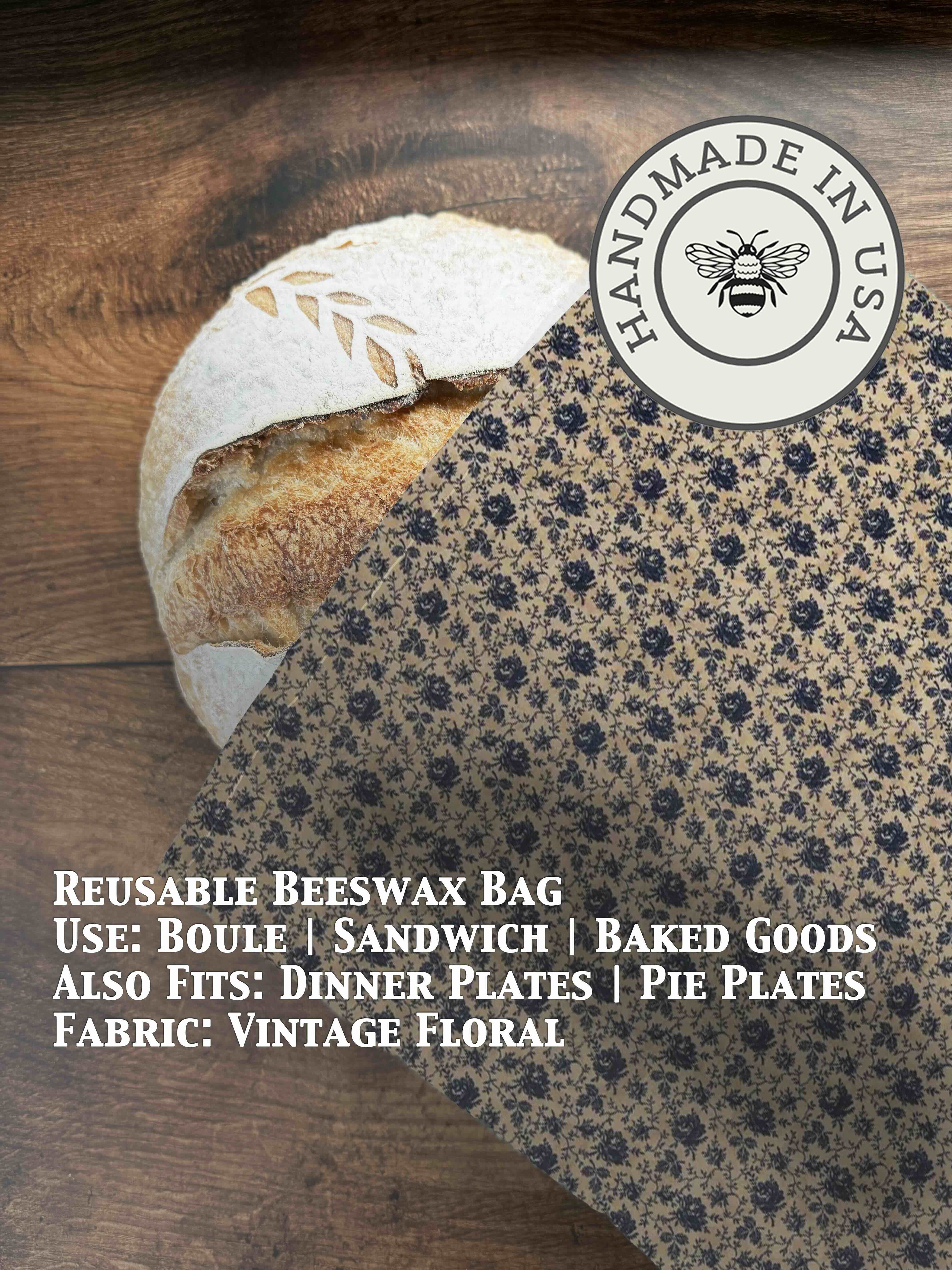 Bread Bag | Beeswaxed-Multiple Patterns