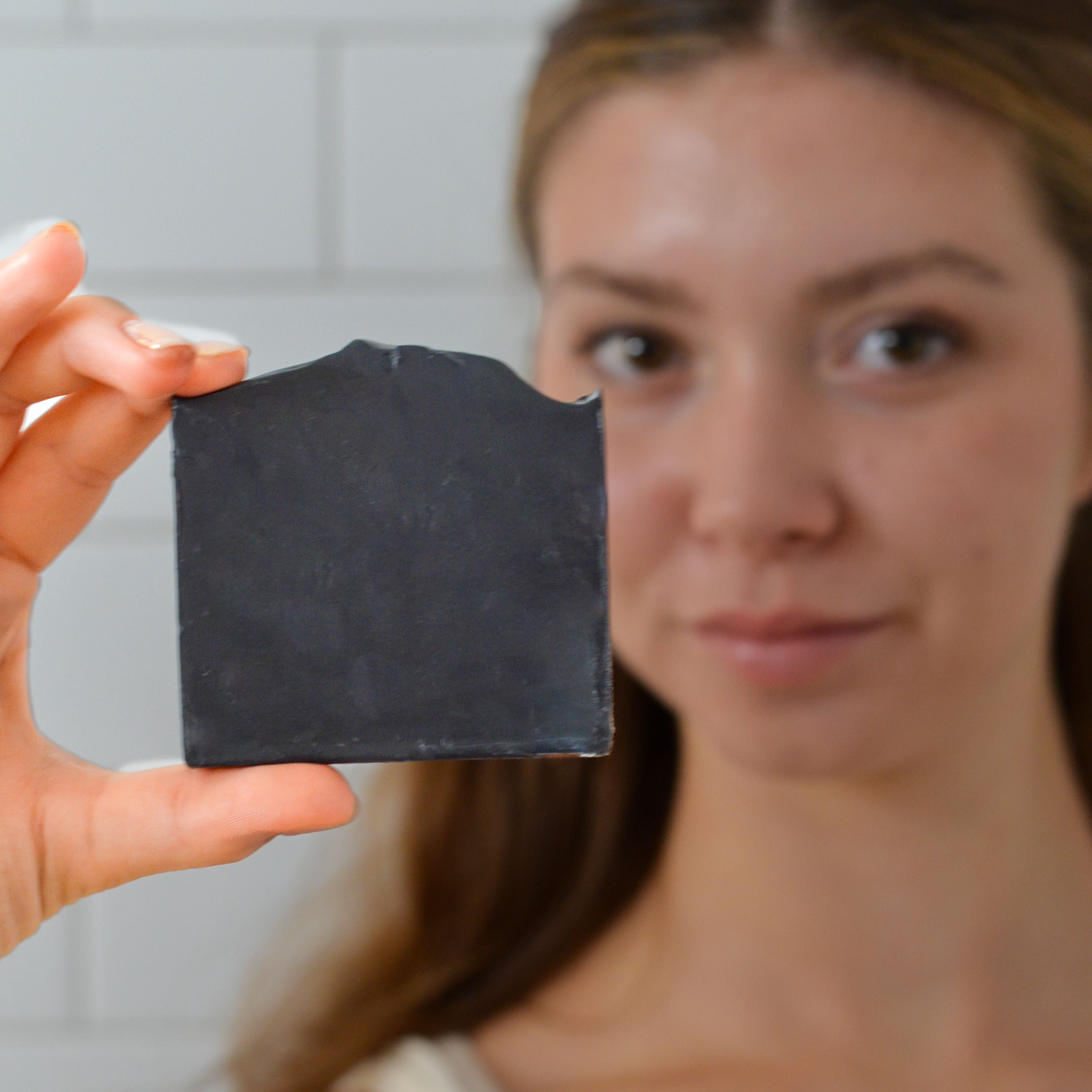 Clarifying Charcoal Bar - Detoxifying Goat Milk & Tallow Soap with Tea Tree