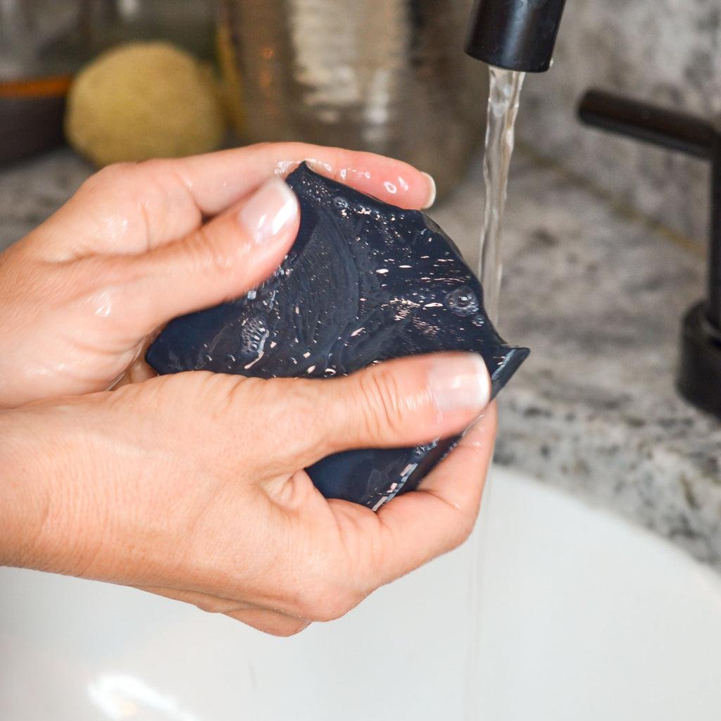 Clarifying Charcoal Bar - Detoxifying Goat Milk & Tallow Soap with Tea Tree