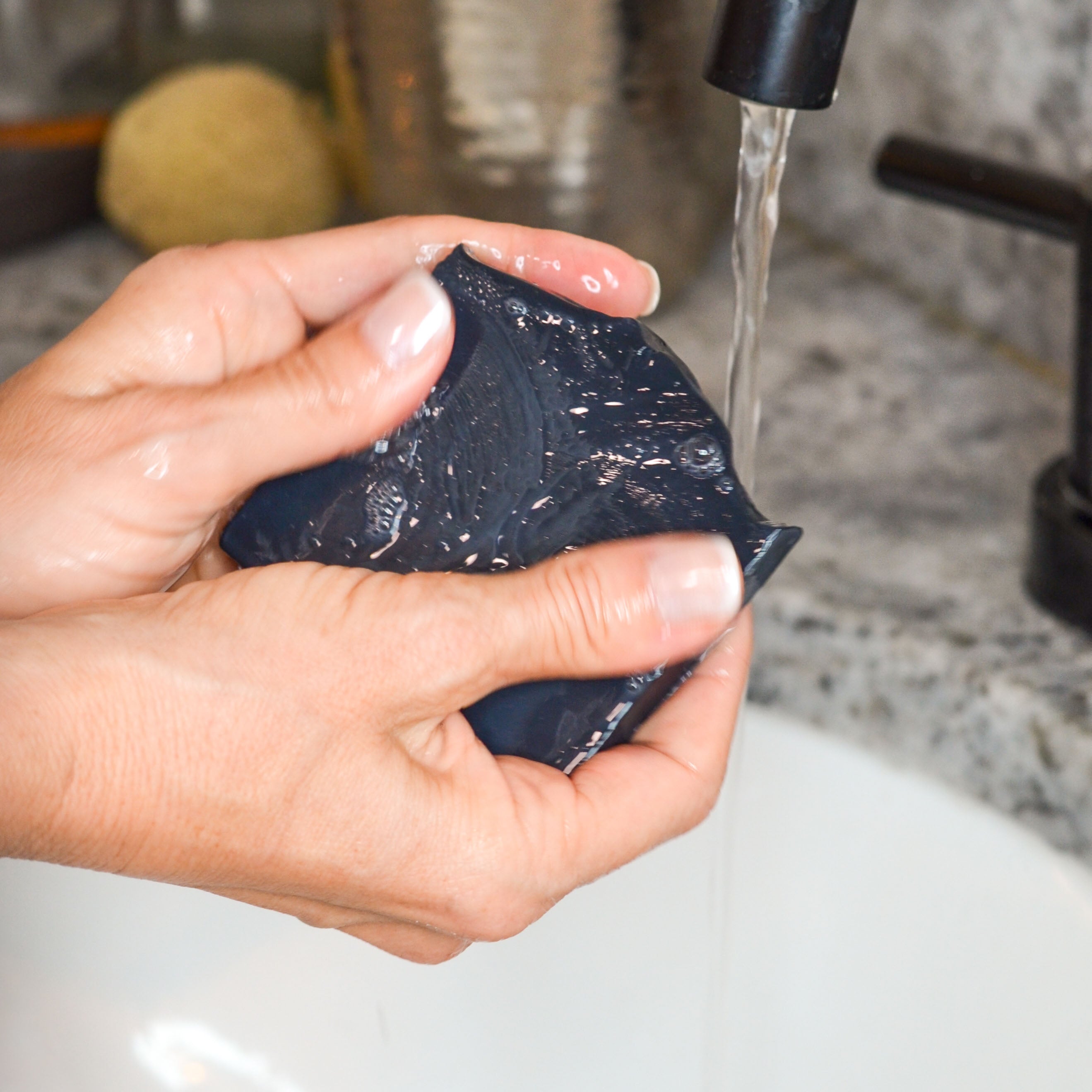 Clarifying Charcoal Bar - Detoxifying Goat Milk & Tallow Soap with Tea Tree