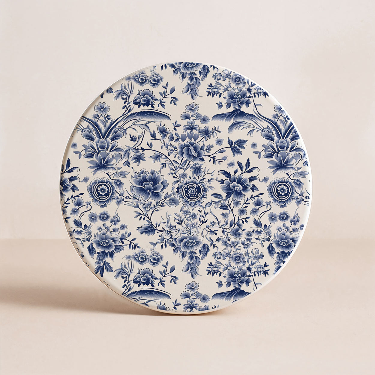 Chinoiserie Ceramic Coasters - Blue & White Designs