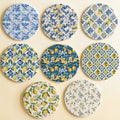 Mediterranean Lemon Ceramic Coaster