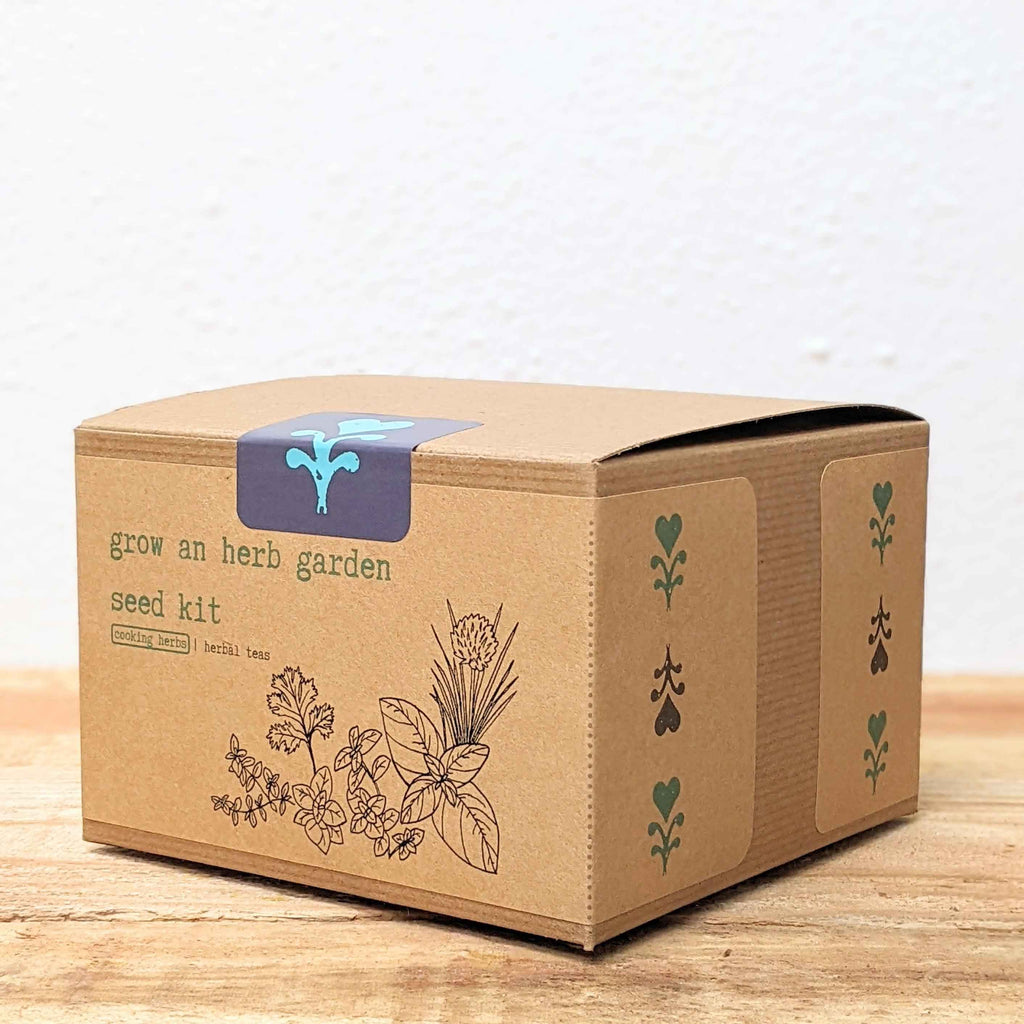 Organic Herb Garden Seed Kit - Cooking Herbs