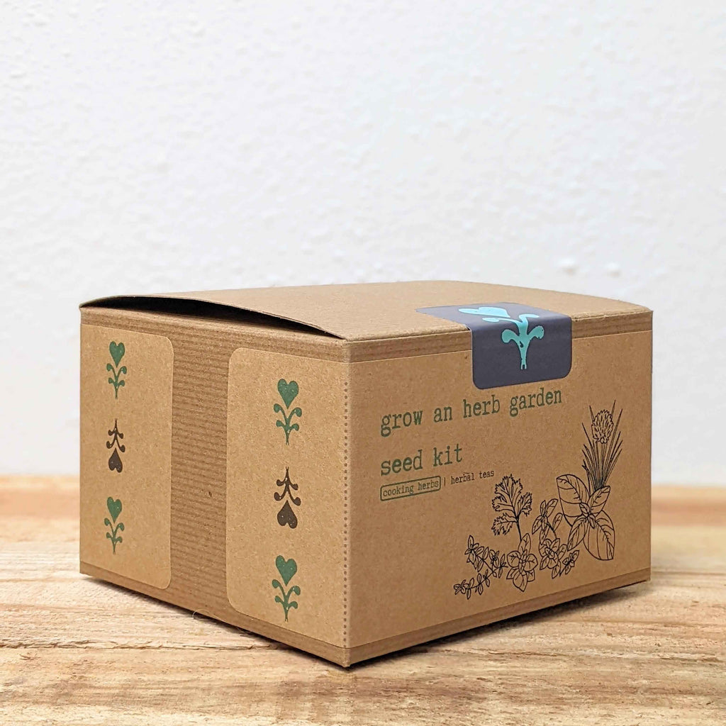 Organic Herb Garden Seed Kit - Cooking Herbs