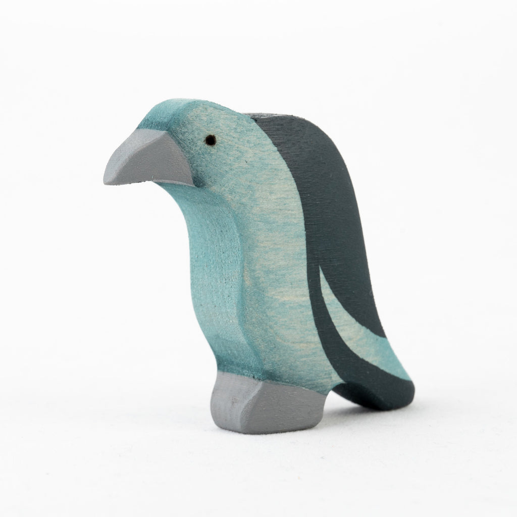 Waldorf Wooden Birds Set - Hand-Painted 7 Pieces