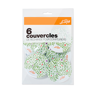 Le Parfait 82mm Twist Lids Wholesale - French Fruit Design Jam Jar Lids