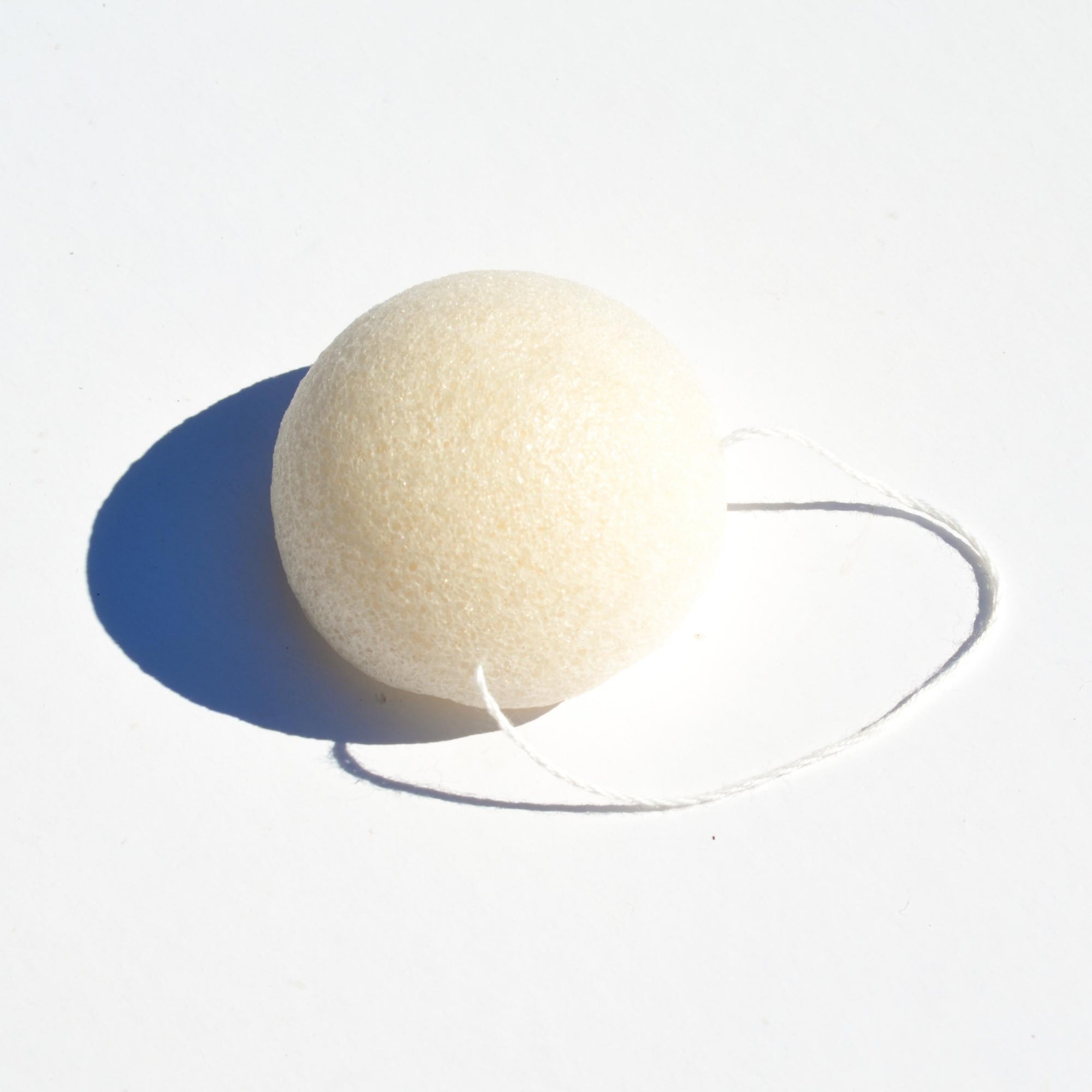 Natural Konjac Facial Sponge - Gentle Exfoliating Face Cleanser