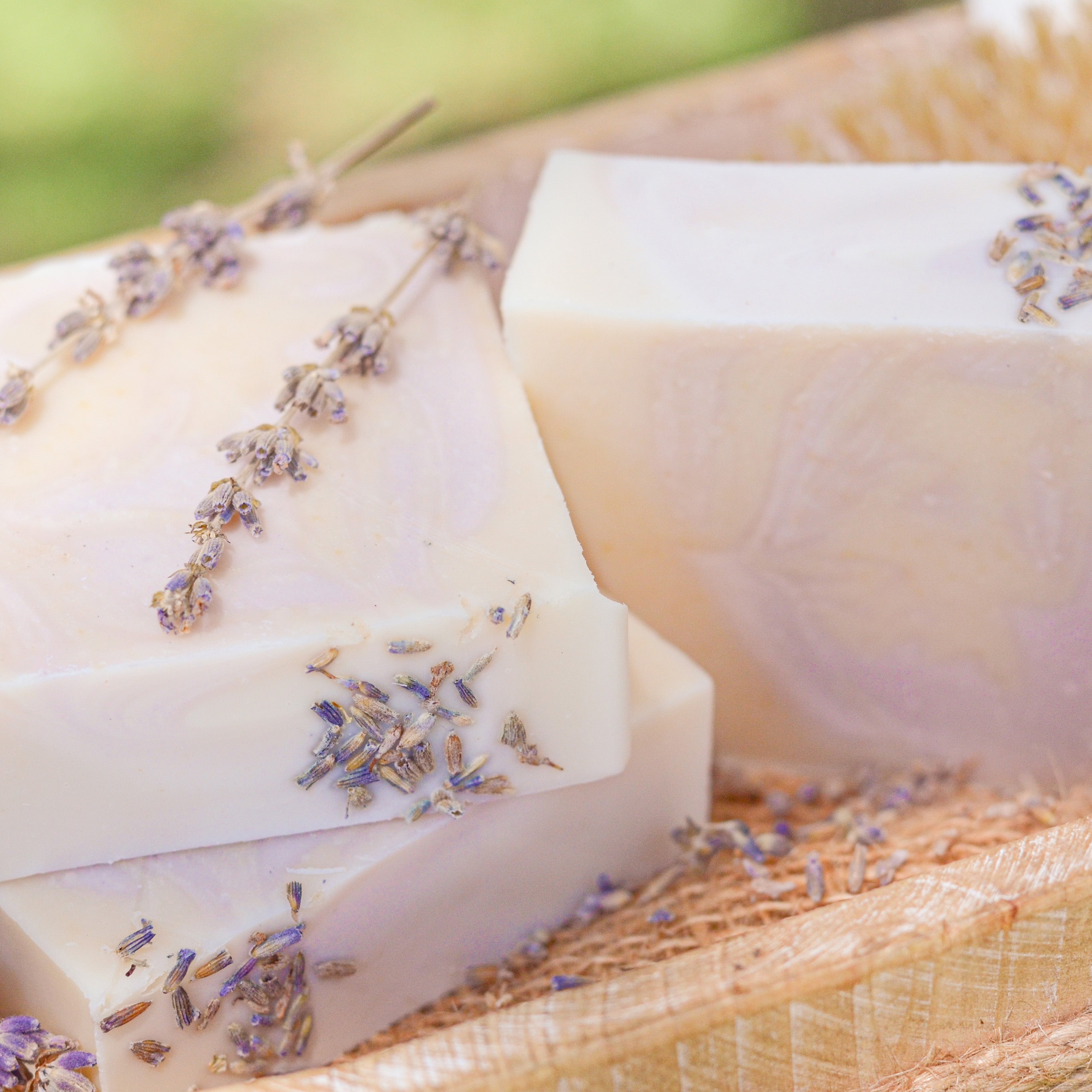 Lavender + Mint Goat Milk & Tallow Soap Bar - Calming & Refreshing Cleanser