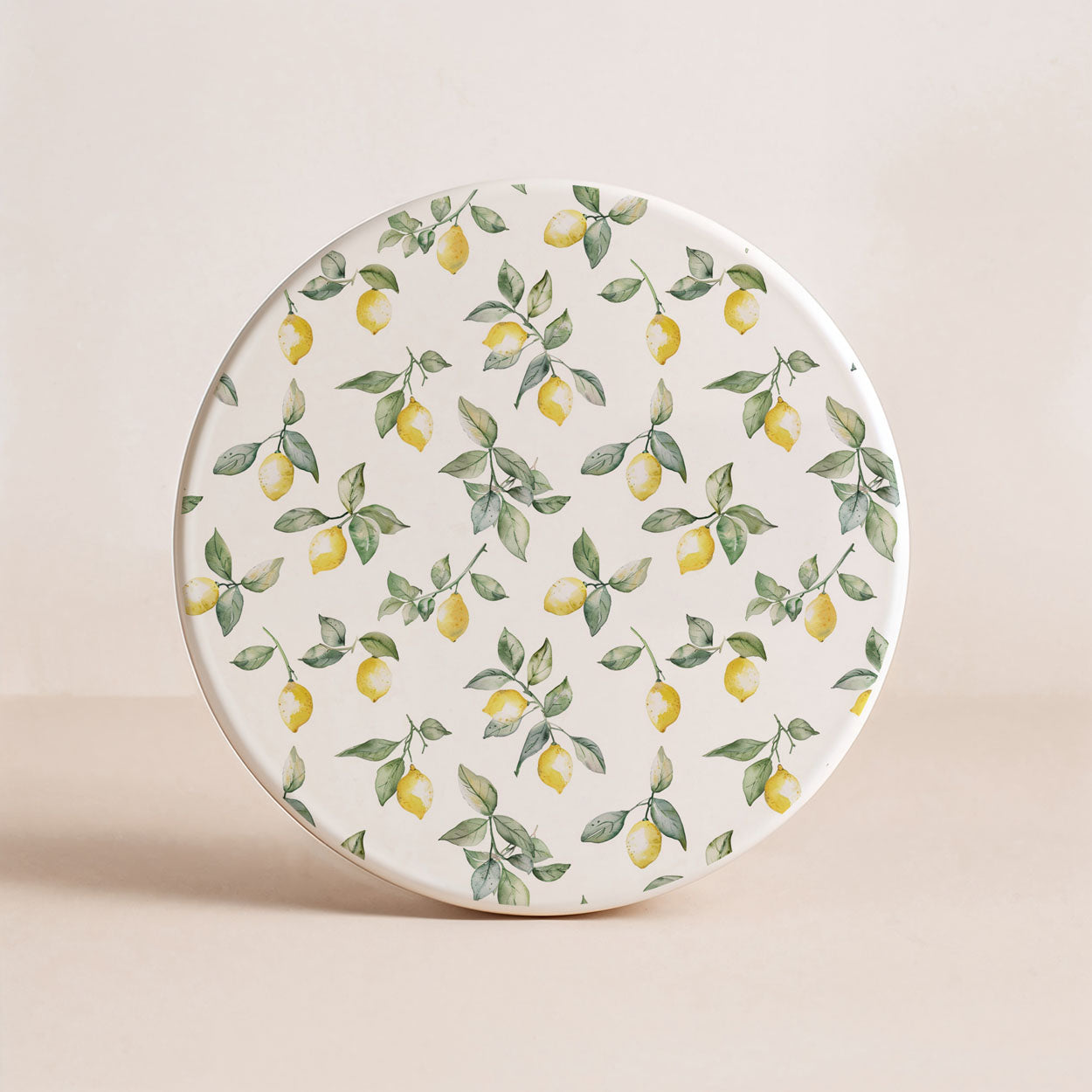 Mediterranean Lemon Ceramic Coaster
