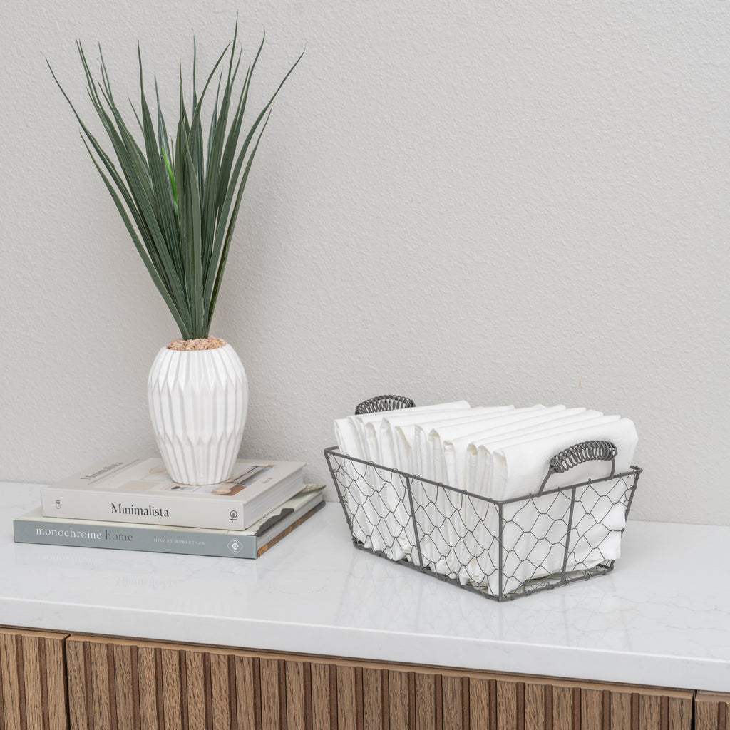 Flour Sack Napkins - 12 Pack Cotton Kitchen Towels 18"x18"