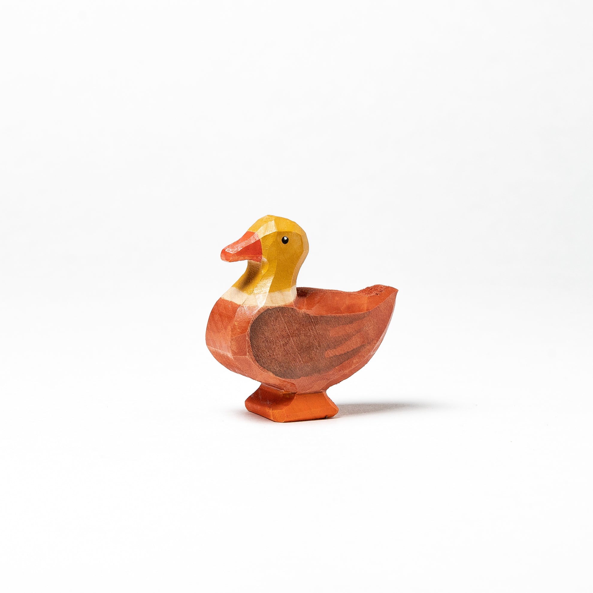 Waldorf Wooden Farm Animals Set - 13 Piece Hand-Painted Collection